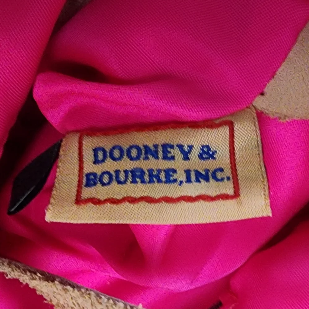 Dooney & Bourke Y2K Seersucker Satchel/Tote - Picture 4 of 16